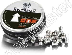 RWS Hypermax 4.50mm Airgun Pellets tin of 200